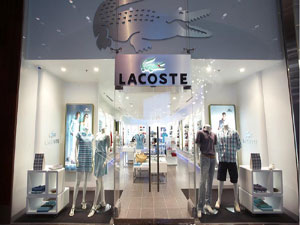 Lacoste - Doncaster retail fitout